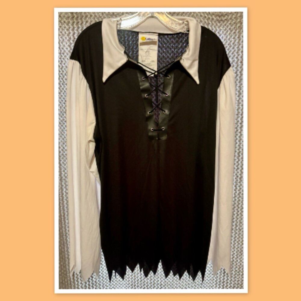 California Costumes Cutthroat Pirate Shirt ~ Size Medium